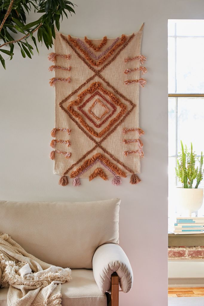 Emelia Boho Tufted Tapestry Urban Outfitters Canada