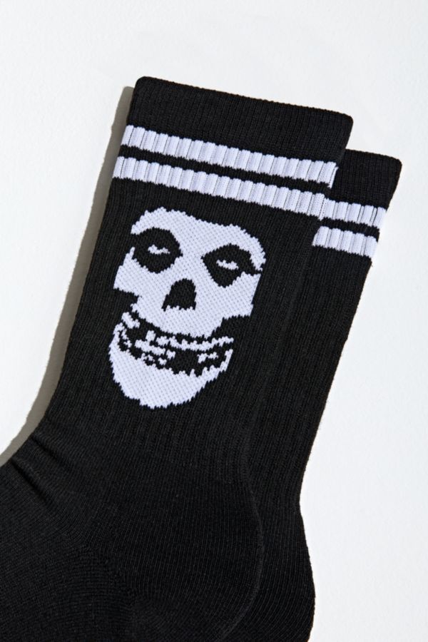 Misfits Skull Crew Sock Urban Outfitters