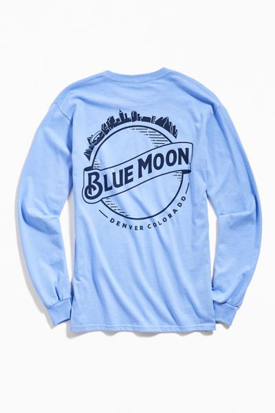 blue moon beer t shirt