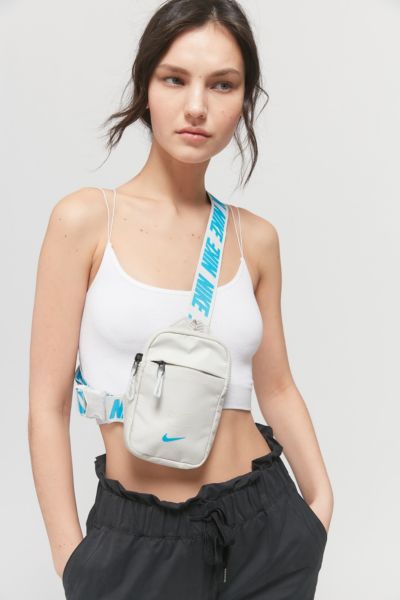 nike cross body bag grey