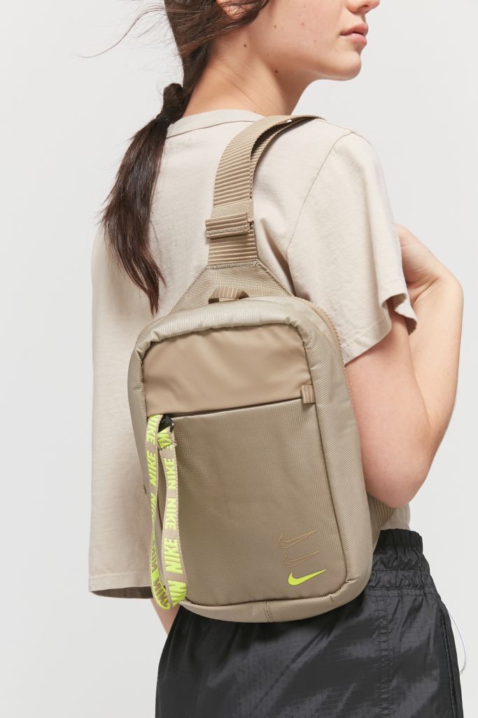 nike beige crossbody bag