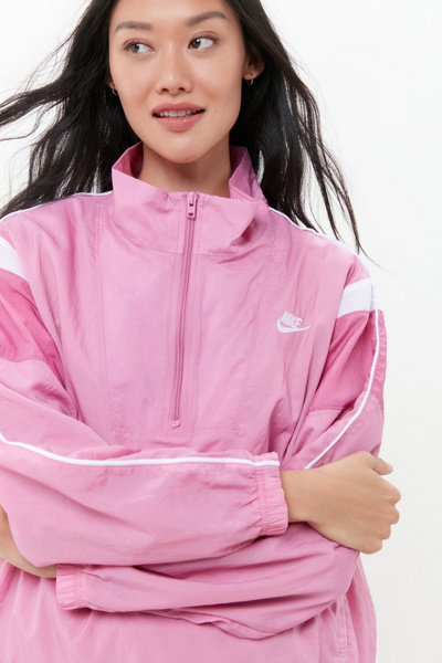 nike heritage half zip jacket women's