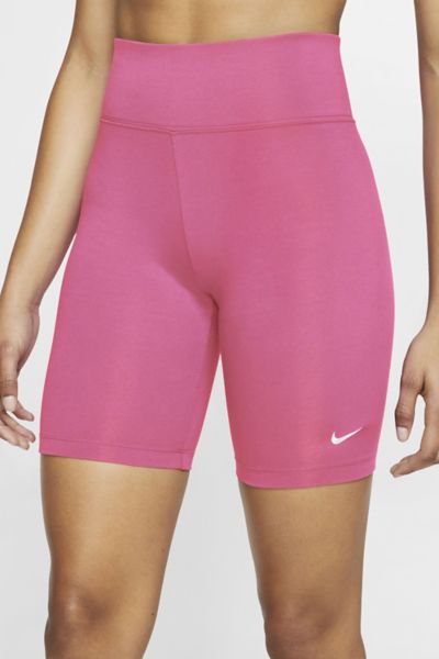 pink nike cotton shorts