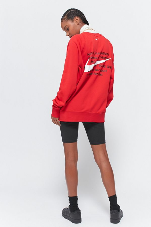 nike double swoosh hoodie red nike double swoosh hoodie red