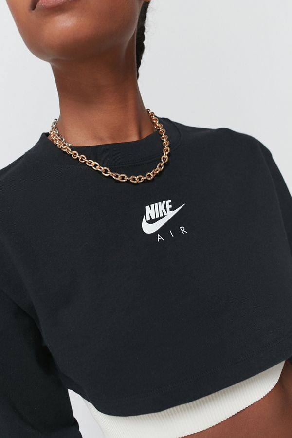 nike tee cropped nike tee cropped