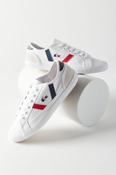 lacoste canvas sneakers