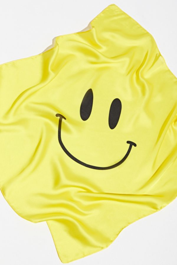 Big Smiley Face Bandana Urban Outfitters