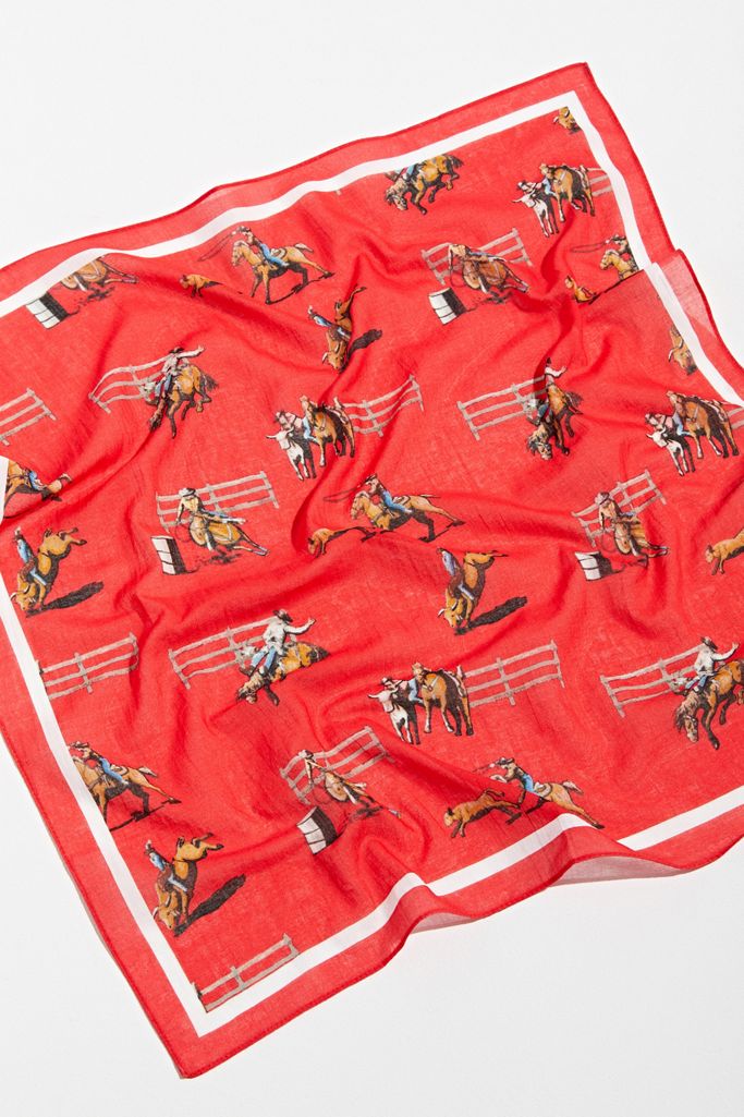 Cowboy Western Bandana Urban Outfitters