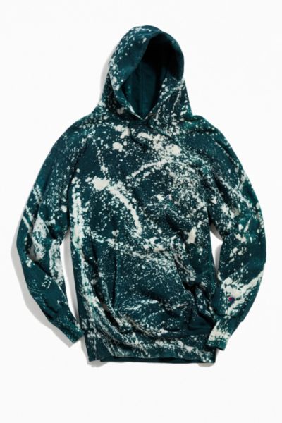 bleach splatter hoodie