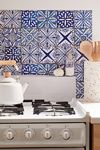 Blue Azulejos Kitchen Tile Decal