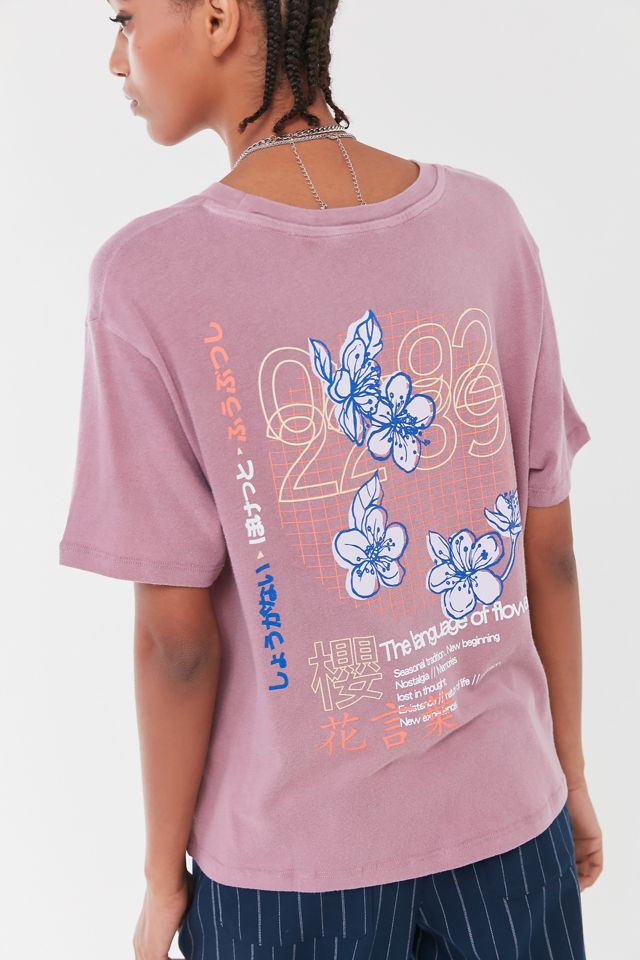 The Language Of Flowers Tee Urban Outfitters