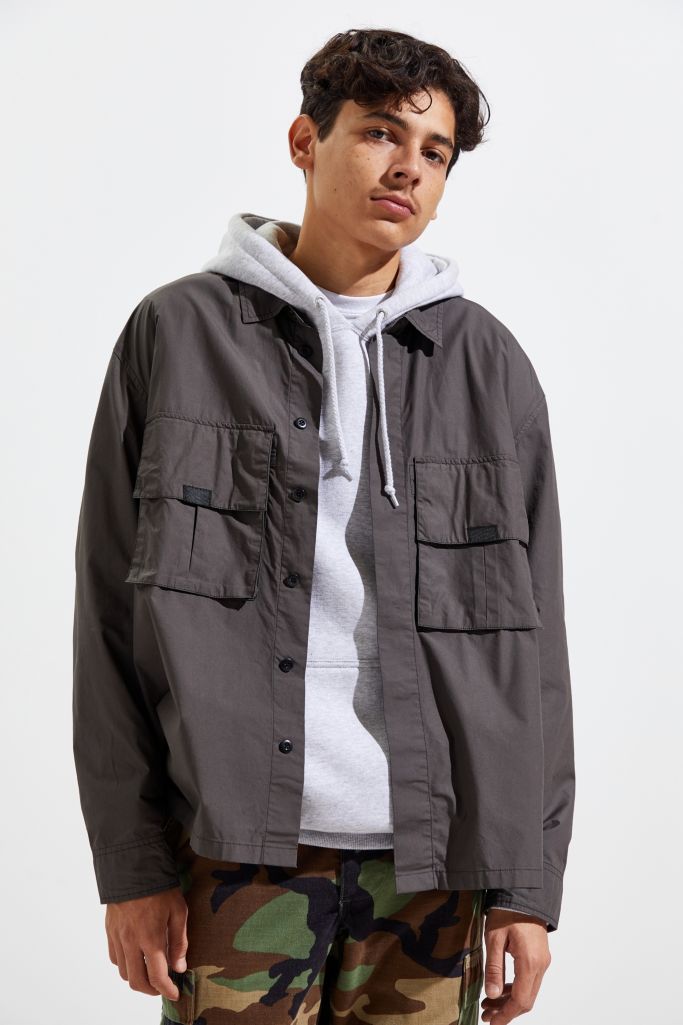 UO Utility Button-Down Overshirt | Urban Outfitters