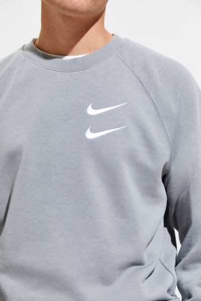 nike grey crew neck jumper