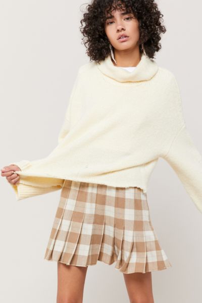 Vintage Pleated Plaid Skirt | Urban Outfitters Canada