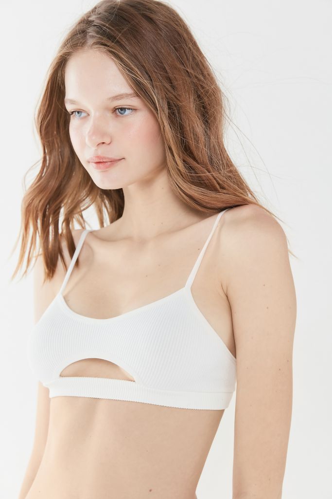 Out From Under Seamless Ribbed Cutout Bralette Urban Outfitters