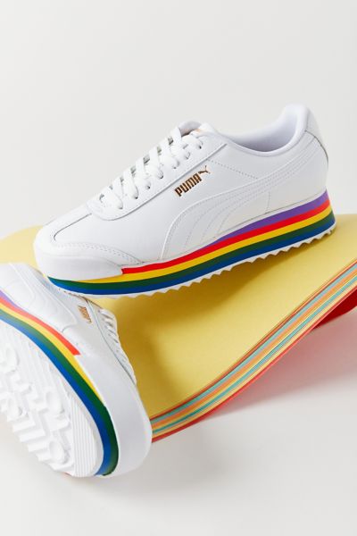puma shoes rainbow