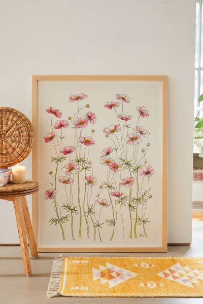 Reproduction artistique Pink Cosmos Jessica Hanselmann