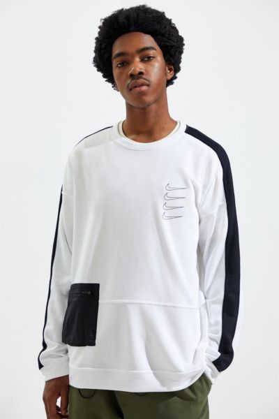 Nike Fleece PX Dry Top Crew Neck Sweatshirt | Urban Outfitters