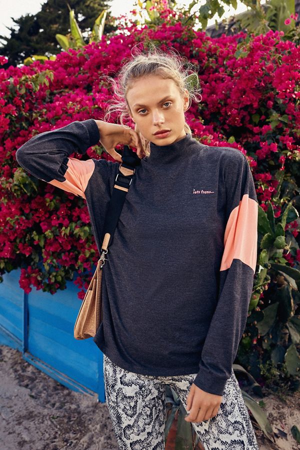 iets frans⦠Colorblock Long Sleeve Tee | Urban Outfitters