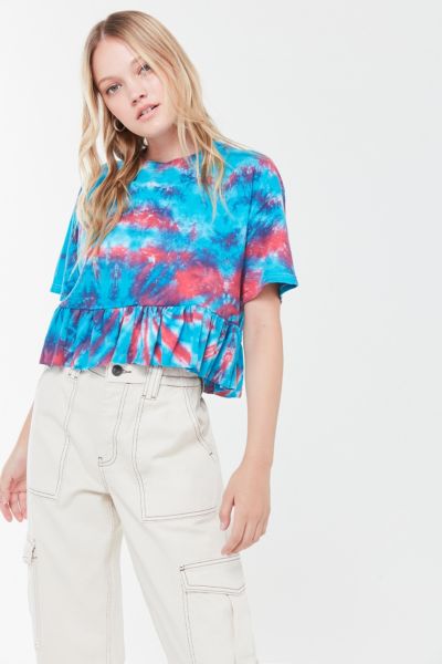 urban outfitters peplum tee