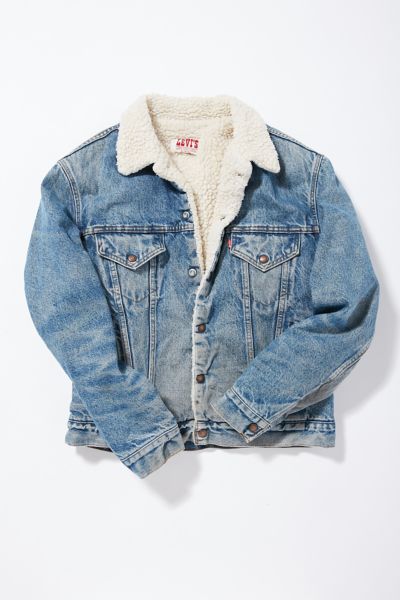 levis sherpa jacket urban outfitters