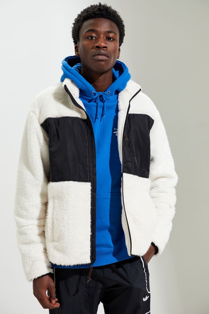 UO Cozy Sherpa Poly Jacket | Urban Outfitters