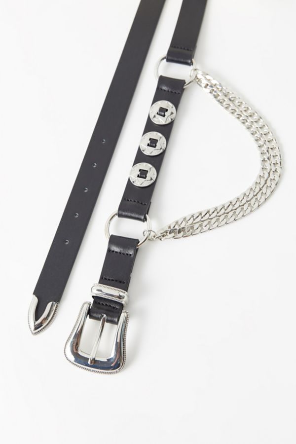 Hang Chain Western Belt | Urban Outfitters