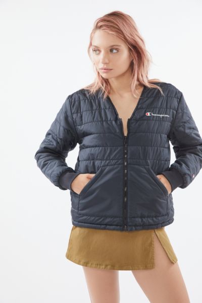 champion quilted jacket