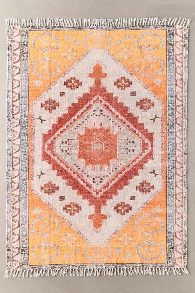 Aries Printed Chenille Rug Urban Outfitters Canada