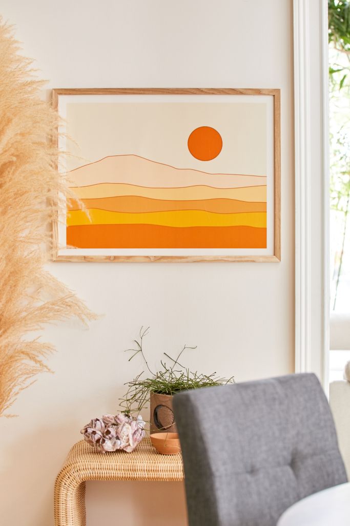 The Old Art Studio Desert Landscape Art Print | Urban Outfitters