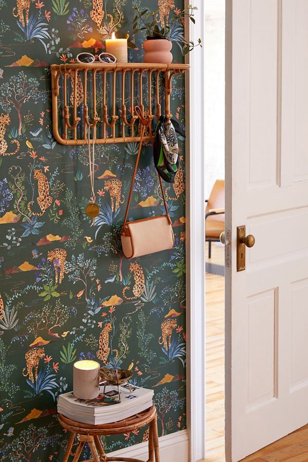 Slide View: 1: Chillinâ?? Cheetahs Removable Wallpaper