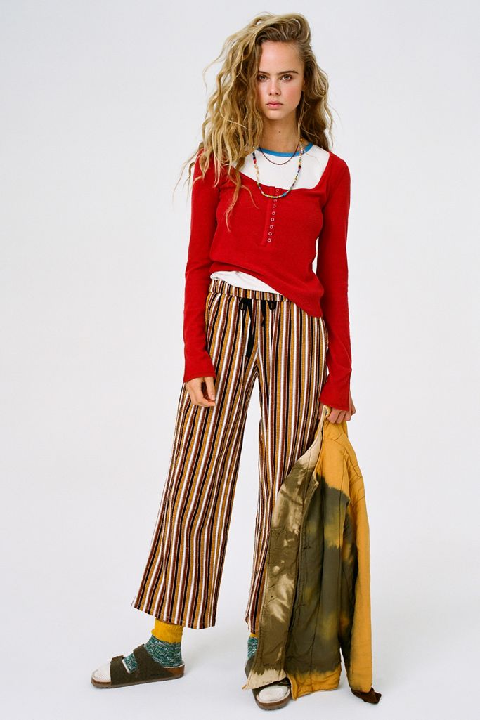 Pantalon à enfiler en tricot UO Olivia Urban Outfitters Canada