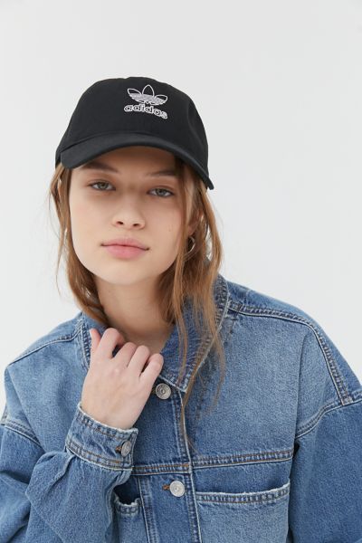 adidas relaxed denim baseball hat