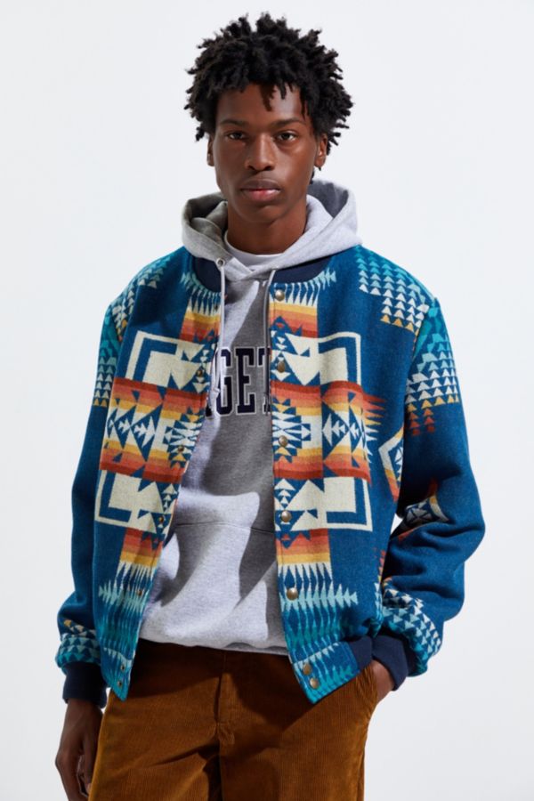 Pendleton Wool Bomber Jacket Urban Outfitters