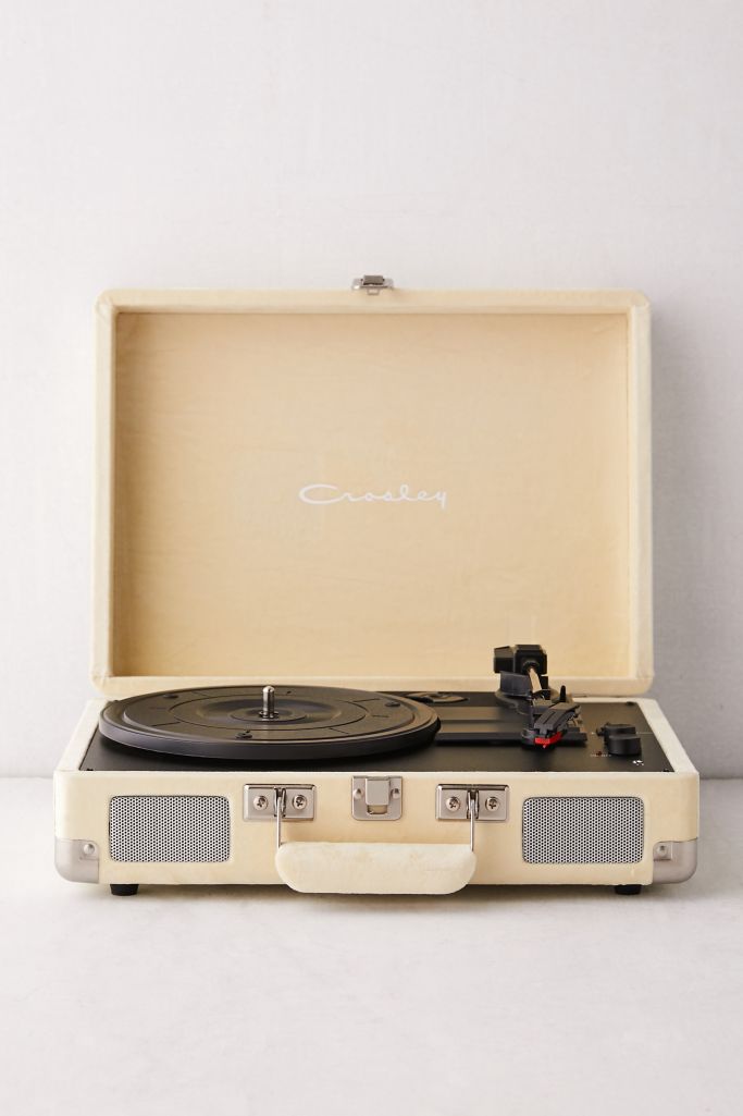 Crosley UO Exclusive Cream Velvet Cruiser Bluetooth Record Player