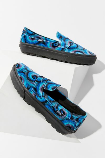 slip on tie dye vans