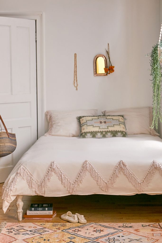 Piper Fringe Duvet Cover Urban Outfitters Canada
