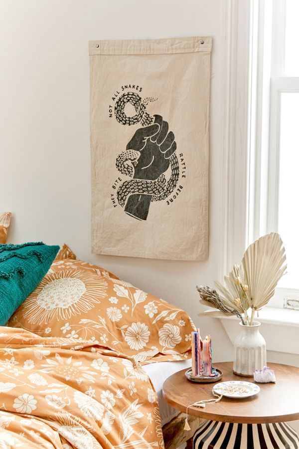 The Wild Standard Not All Snakes Rattle Flag Tapestry Urban Outfitters