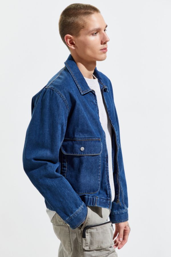 Herschel Supply Co. Denim Bomber Jacket Urban Outfitters Canada