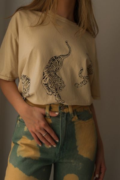 tiger oversized tee