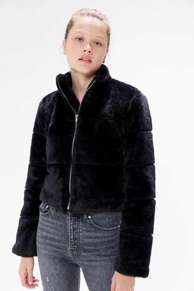 fur puffer coat