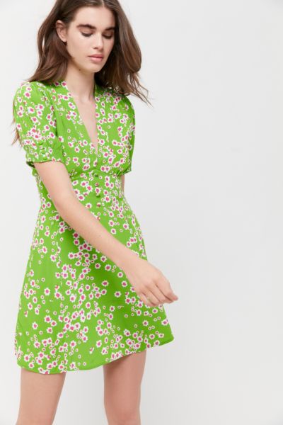 Faithfull The Brand Laurel Mini Dress | Urban Outfitters