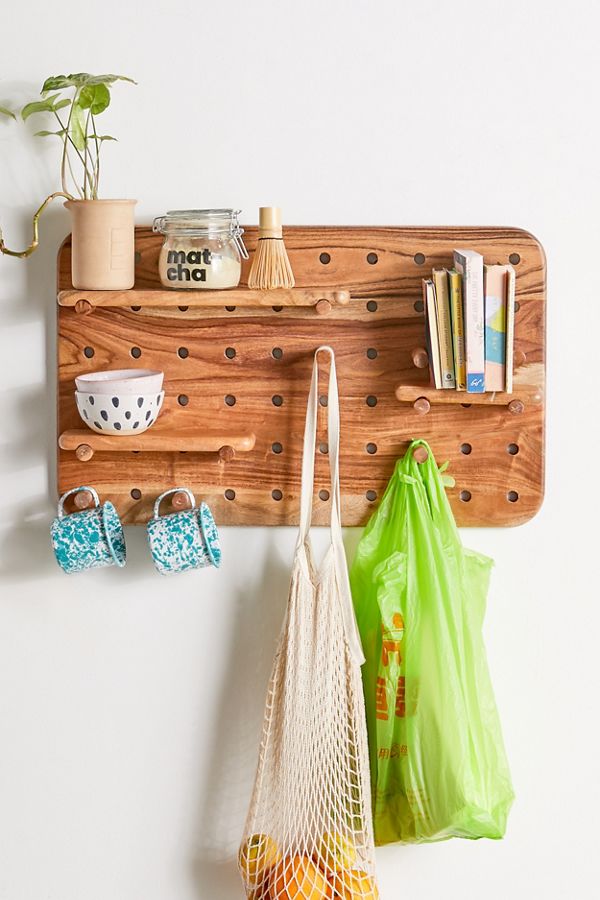 Slide View: 1: Carla Rectangle Pegboard Set