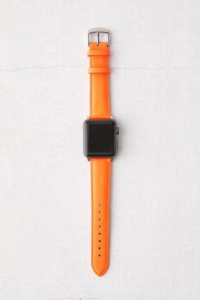 Casetify Neon Orange Apple Watch Strap Urban Outfitters