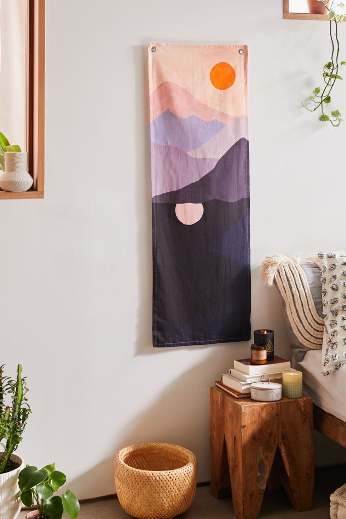 Day And Night Landscape Tapestry Urban Outfitters Canada