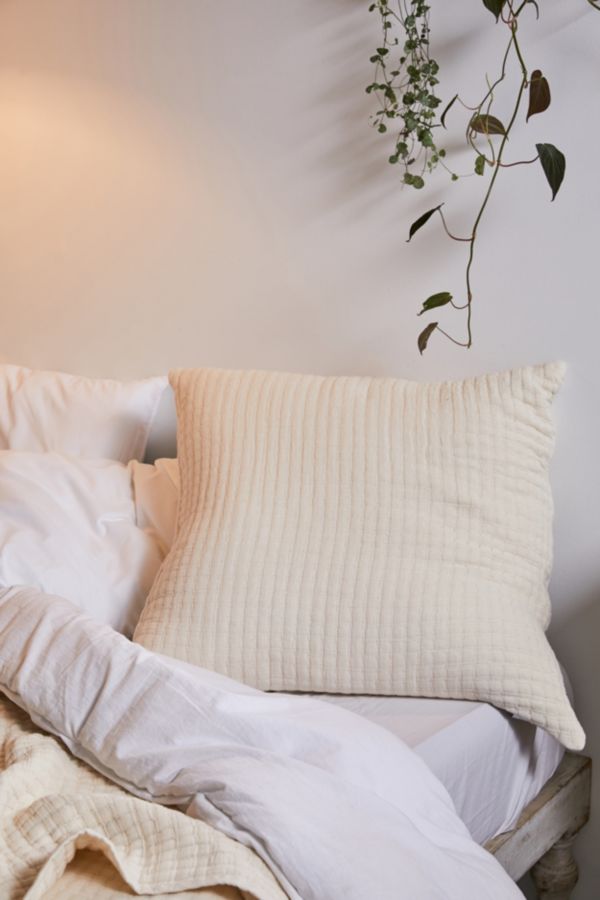 Kari Channeled Oversized Throw Pillow Urban Outfitters