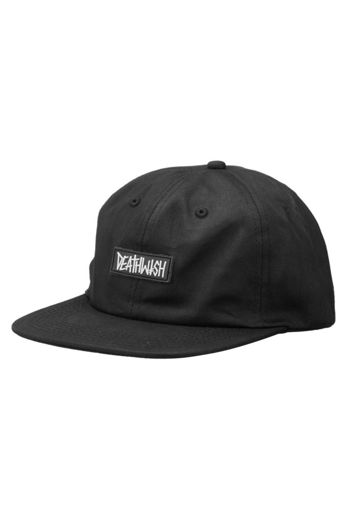 Deathwish Rubber Snapback Hat | Urban Outfitters