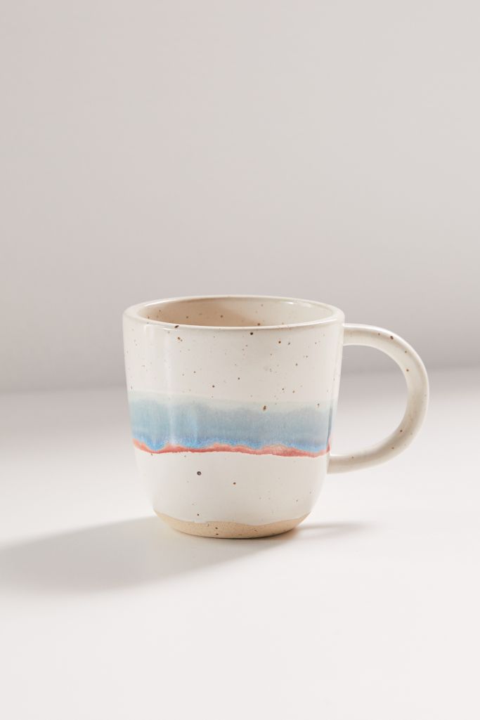 Soft Stripe Ceramic Mug | Urban Outfitters