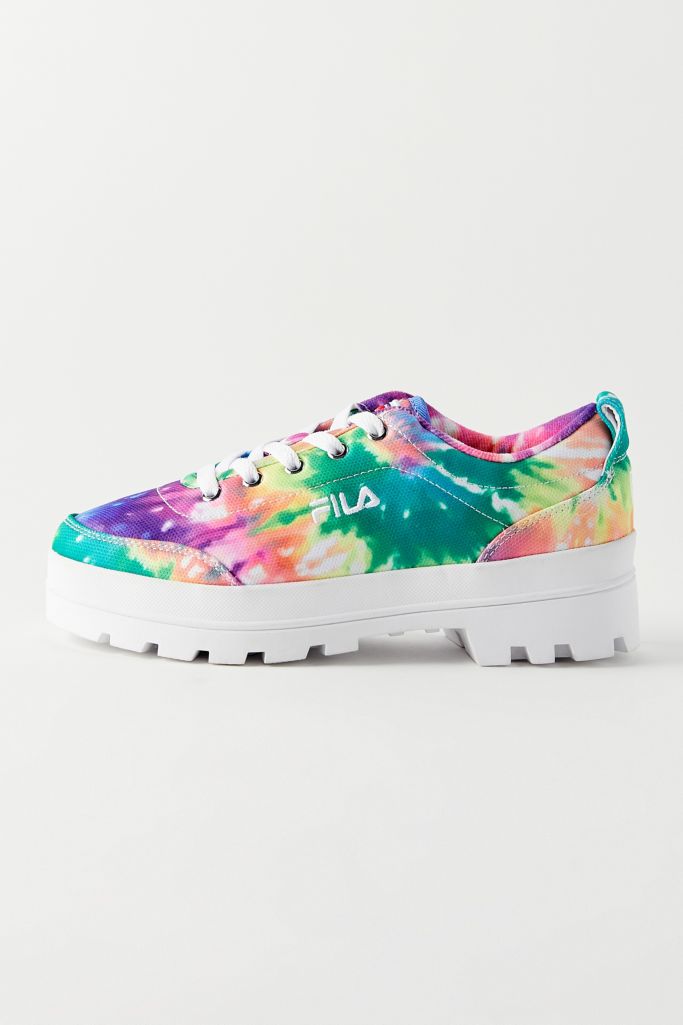 fila tie dye sneakers