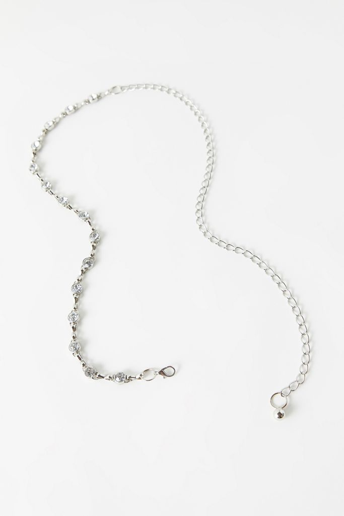 Bella Rhinestone Chain Belt Urban Outfitters